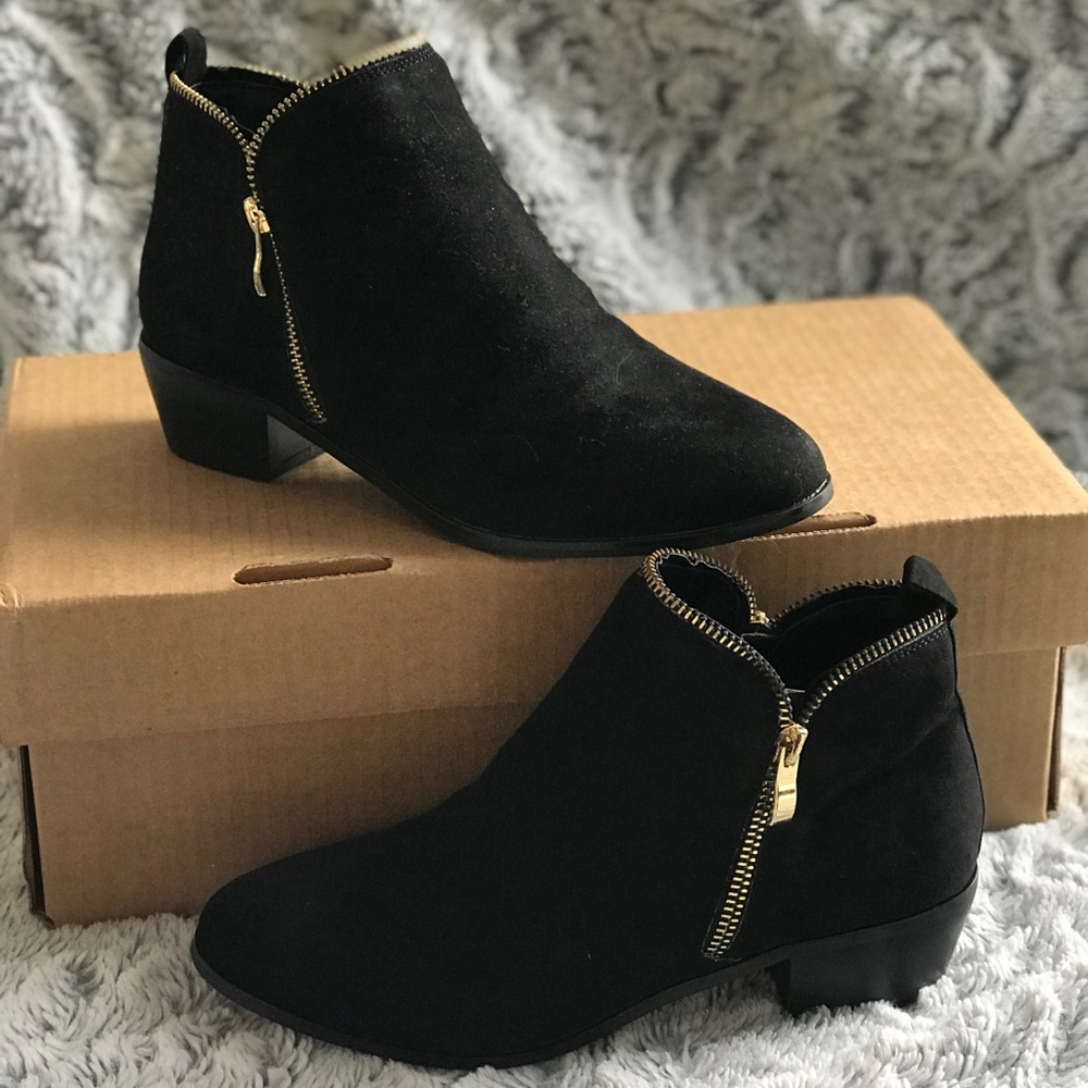 ASOS Zipper Booties